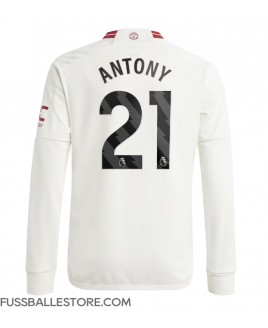 Günstige Manchester United Antony #21 3rd trikot 2023-24 Langarm